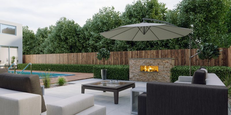 Set Your Landscape Apart With an Outdoor Fireplace