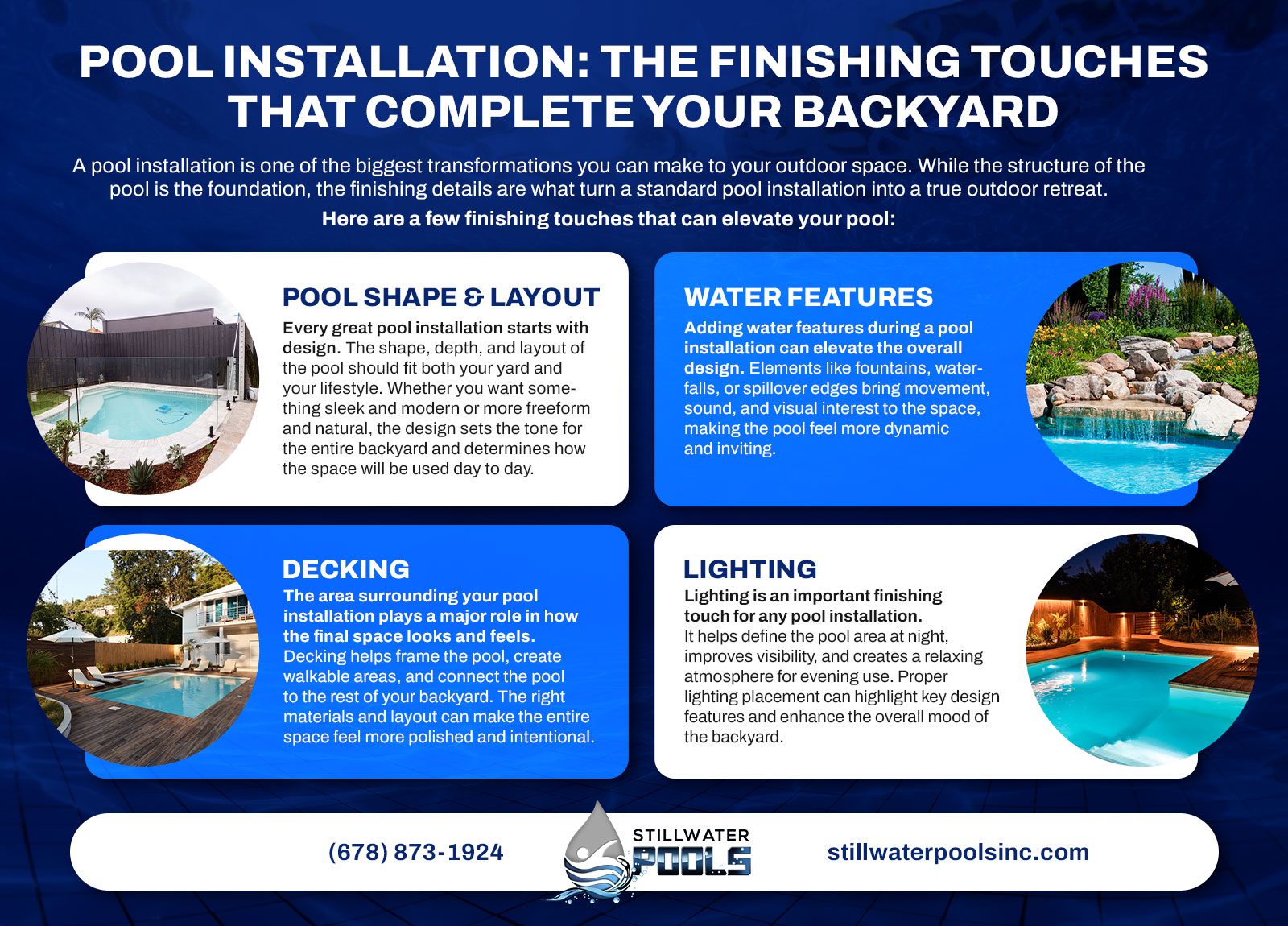 Pool Installation: The Finishing Touches That Complete Your Backyard